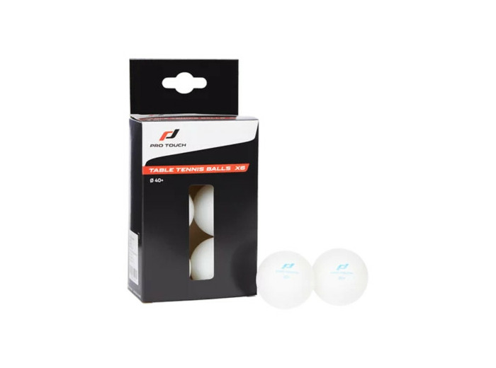 Lot de 6 balles tennis de table star