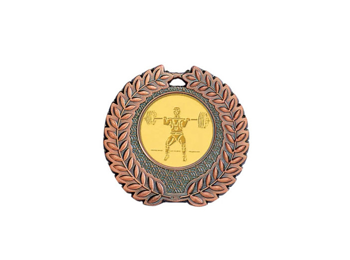 Medaille zamak diam50mm bronze