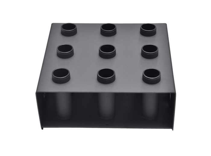 Rack vertical 9 barres olympiques