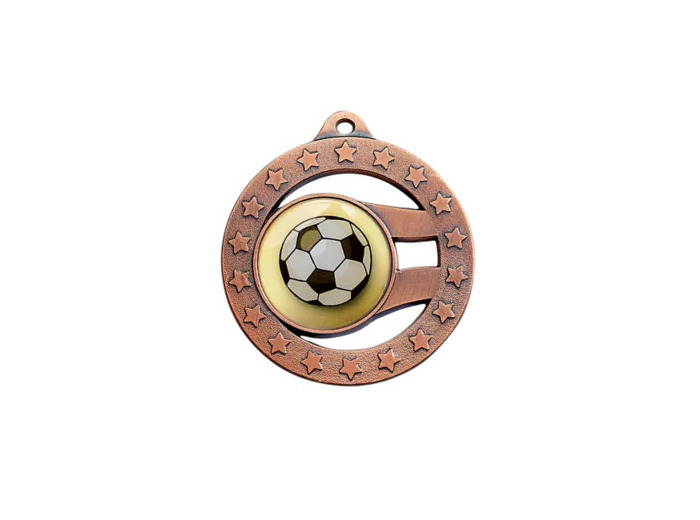 Med porte-centre zamak bronze 50mm