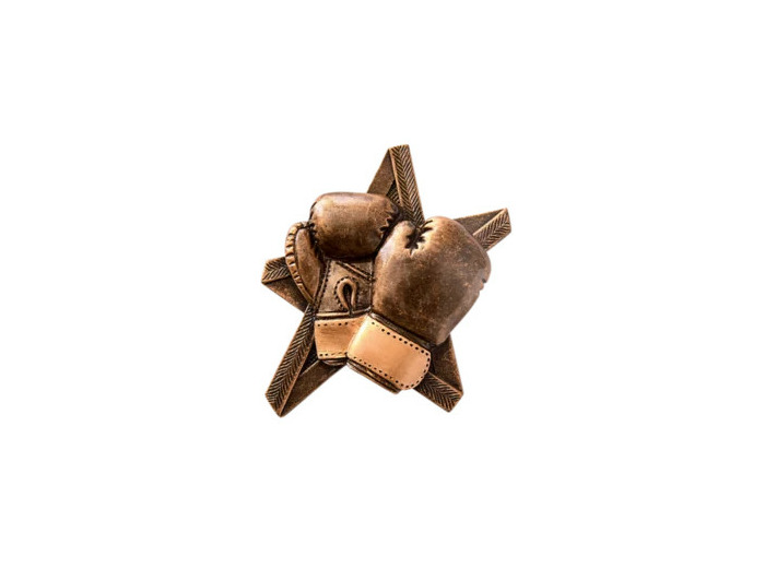 Applique resine etoile boxe hauteur