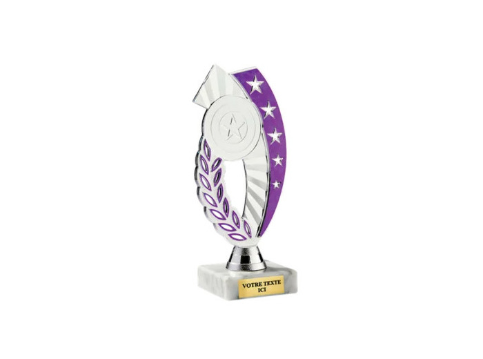 Petit trophee plastique monte or/vi