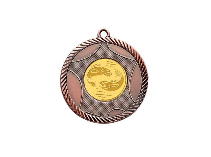 Medaille zamak diam50mm bronze