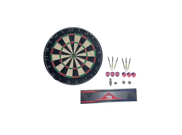 CIBLE SISAL AVEC FLECHETTES