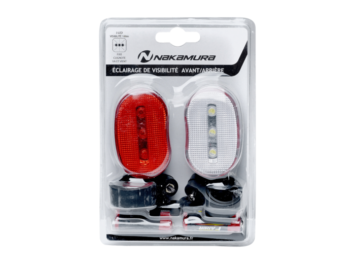 Pack eclairage visibilite av/ar 3 fonctions