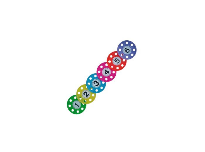 Set de 6 disques lestes