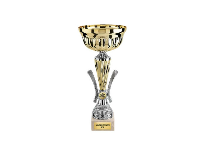 Coupe class or/arg h 35 cm d 160 mm