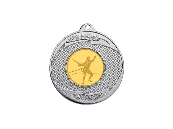 Medaille fer diam50mm argent
