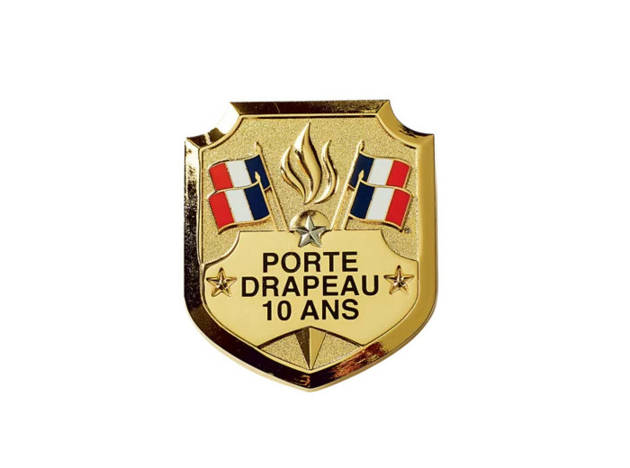 Ins porte-drap 10 ans dim 5,5x4cm