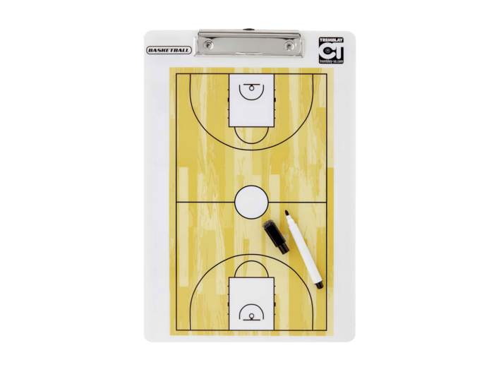 Plaquette tactique basketball