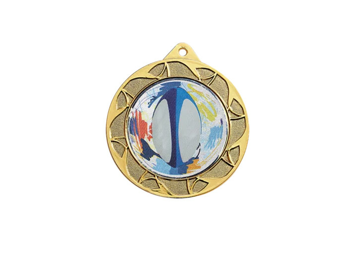 Med porte-centre zamak or d 70mm