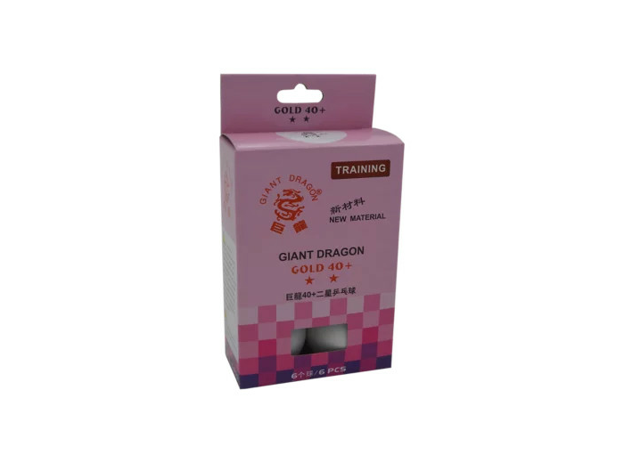 Boite 6 balles de ping-pong