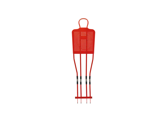 Mannequin 180cm rouge