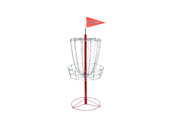 Corbeille mobile de disc golf