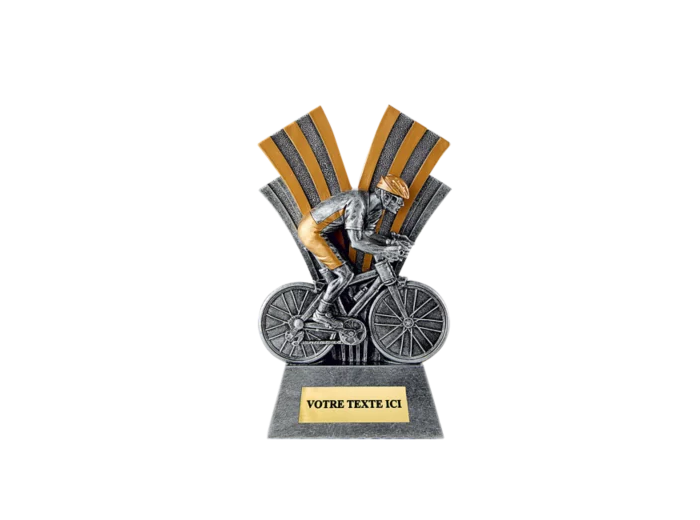 Trophee resine cyclisme h.16 cm