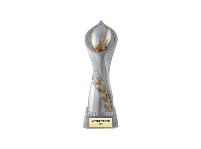 Trophee resine trophee rugby h.35 cm