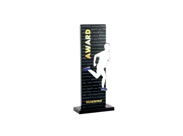 Trophee acrylique personnalisable n