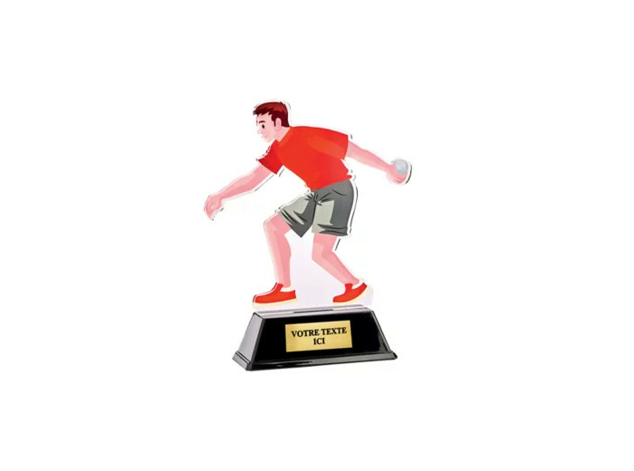 Trophee acrylique personnalisable p