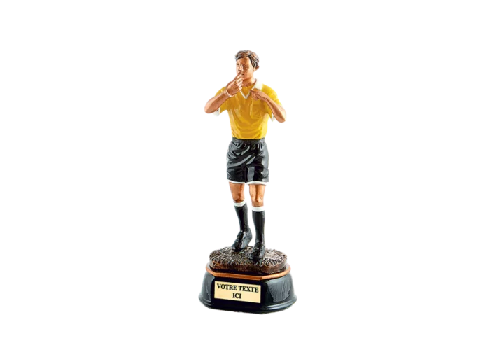 Trophee resine arbitre h. 25 cm