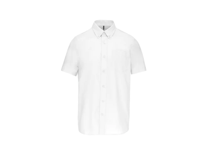 Chemise oxford manches courtes
