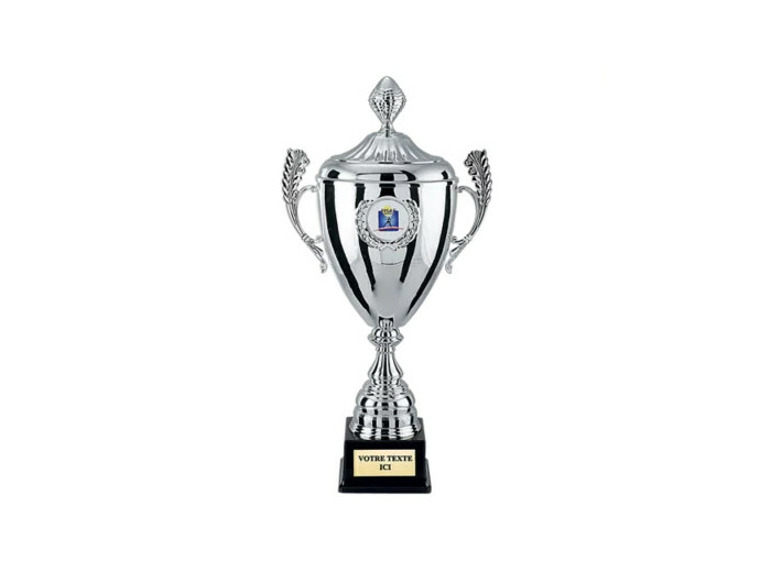 Coupe argt 54cm + couvercle bol