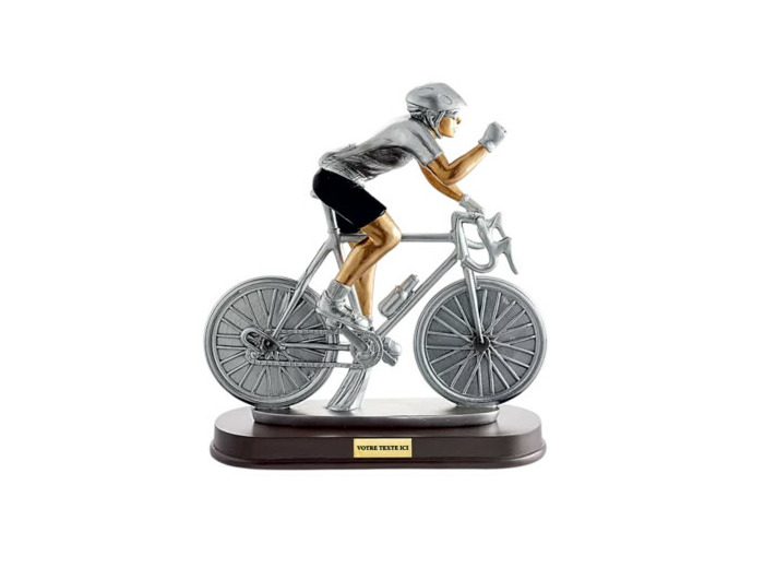 Resine cyclisme h. 21x24 cm