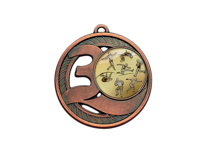 Medaille zamak diam50mm bronze