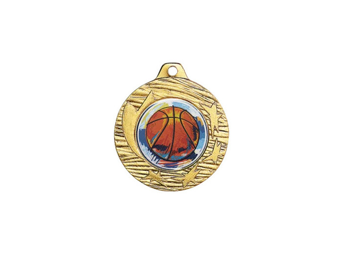 Medaille fer 40mm or