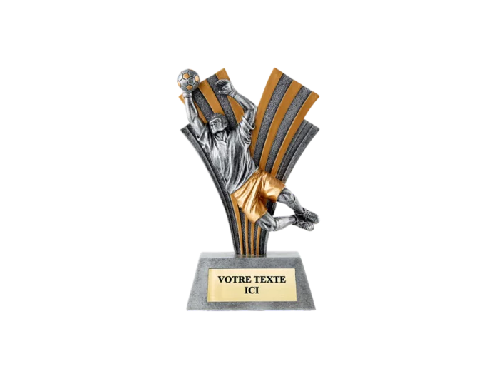Trophee resine gardien h.22cm