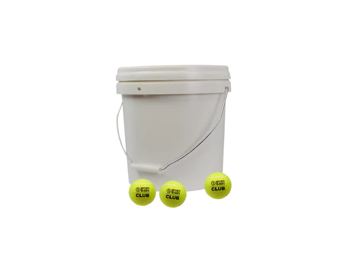 Seau balles de tennis
