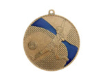Medaille frappee fer foot 50mm