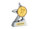 Trophee resine neutre diam 50 13 cm