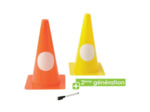 Lot de 5 cones 30 cm pour marquage