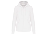 Sweat-shirt ecoresponsable zippe a