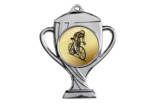 Medaille zamak diam50mm argent