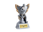 Trophee resine discip running h 11cm