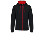 Sweat zippe capuche