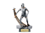 Trophee resine tdt femme h. 21 cm
