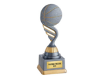 Trophee plas basket-ball h 18 cm