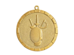 Medaille frappee fer escrime 50mm