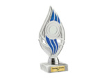 Petit trophee plastique monte argen