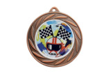 Medaille porte-centre fer bronze d 70mm