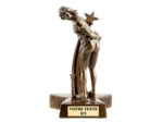 Trophee resine fanny h.20 cm