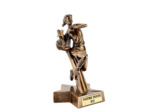 Trophee resine joueuse basket h. 20 cm