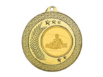 Medaille fer diam50mm or
