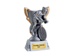 Trophee resine discip cyclisme h 11cm