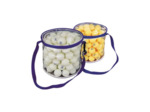 Sac de 100 balles oranges