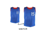 Lot de 5 chasubles revers nume