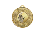 Medaille porte-centre fer or 50mm