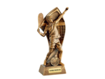 Trophee resine tennis homme h.22 cm